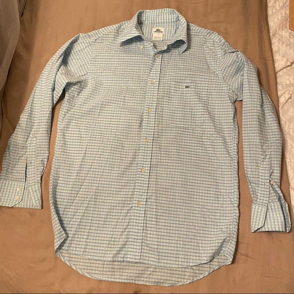 Lacoste Long Sleeve Button Down Shirt